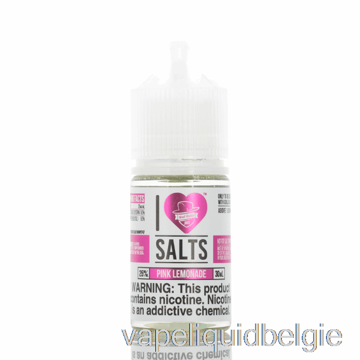 Vape Smaken Roze Limonade - Ik Hou Van Zouten - 30ml 25mg